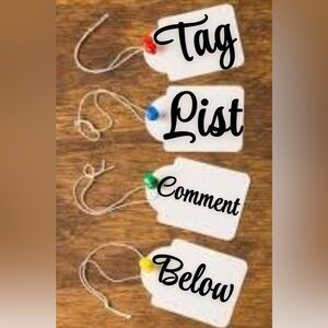 Pinkie Nation tag list comment below